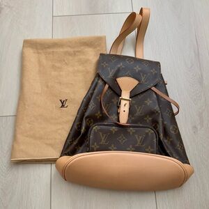 LOUIS VUITTON Monogram Mini Montsouris Backpack (BRAND NEW)